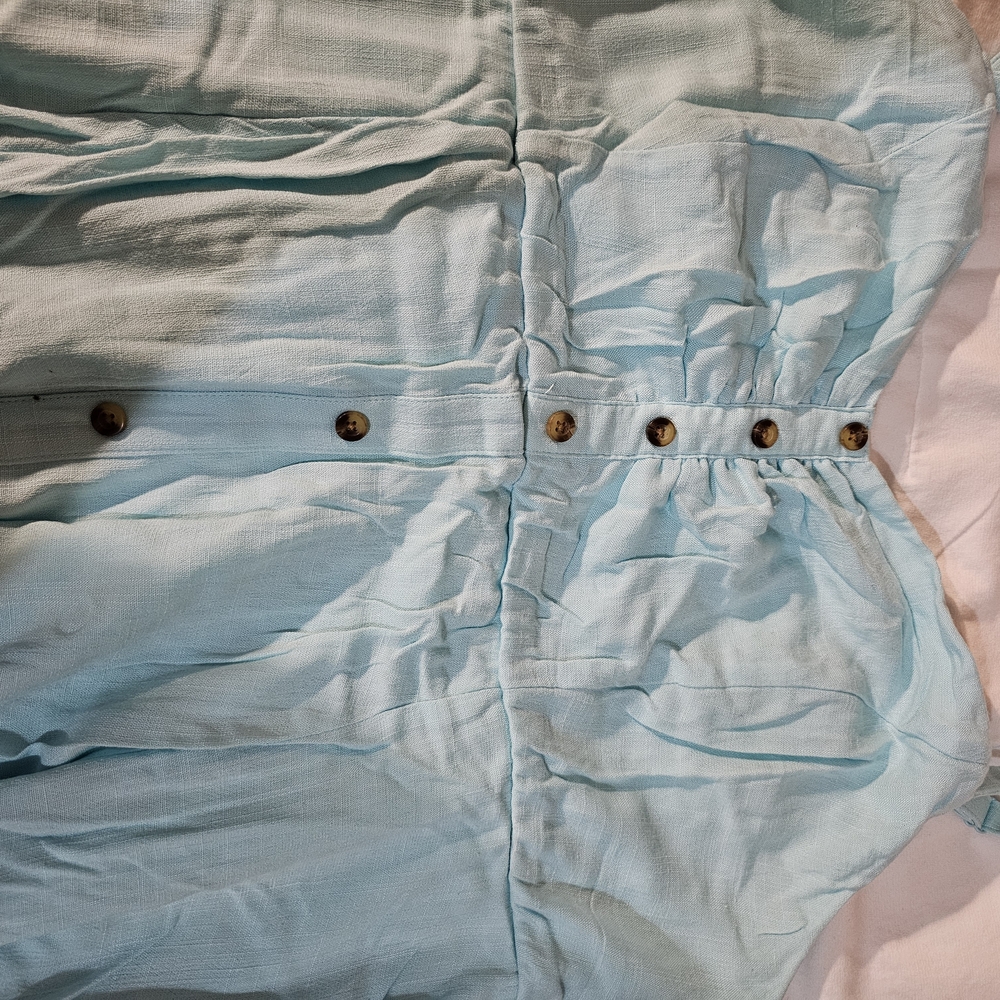 Torrid Light Blue Textured DRESS Size 1